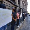 FNERRR protestan en Cuernavaca exigiendo la vacunación contra COVID-19 del alumnado antes del regreso a clases