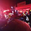 Protección Civil de Cuernavaca y Cuerpo de Bomberos rescataron a conductor prensado en su automóvil