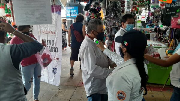 SDEYT visitó mercados públicos en Cuernavaca-Morelos para verificar el uso de las medidas sanitarias contra COVID-19