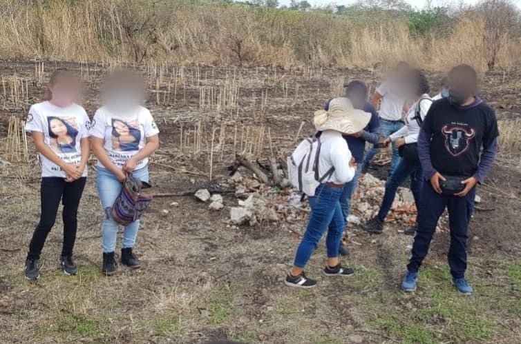 Comisión de Búsqueda de personas encuentran restos humanos en Ayala