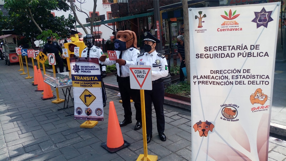 Coordinador de vialidad pública en Cuernavaca pidió a la población respetar las señales de tránsito