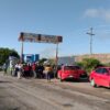 Vecinos del municipio de Mazatepec en compañía del alcalde Jorge Toledo bloquearon el acceso al relleno sanitario de la zona sur poniente de Morelos para que otras localidades dejen de traer desechos a este espacio