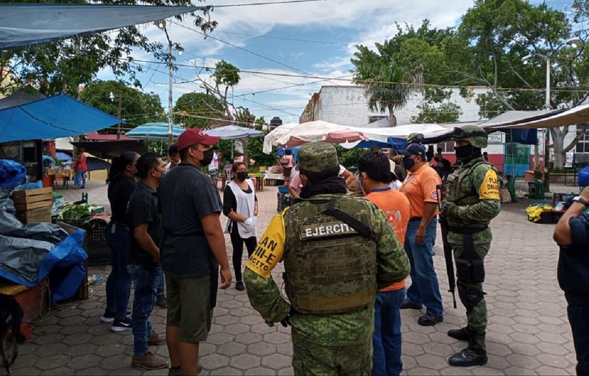 Cerrados establecimientos por incumplimiento de medidas sanitarias durante recorrido de vigilancia del Convoy, Unidos por Morelos ante el COVID-19