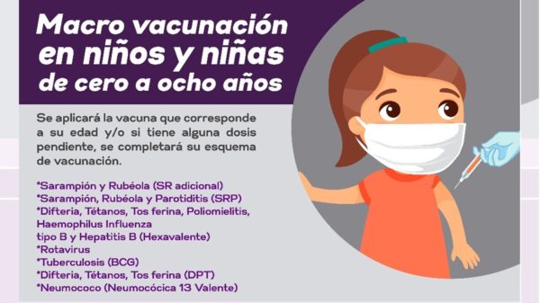 Macro Vacunación Para Niños De 0 A 8 Años De Edad Morelos