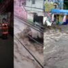 Dos fallecidos, vehículos arrastrados y un hospital inundado es el saldo que deja las intensas lluvias en Ecatepec
