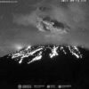 Volcán Popocatépetl registra una erupción esta madrugada