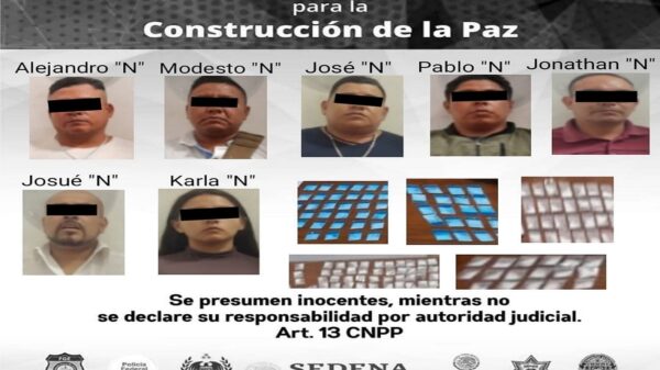 Policía Morelos detiene a siete personas por delitos contra la salud en el municipio de Cuautla