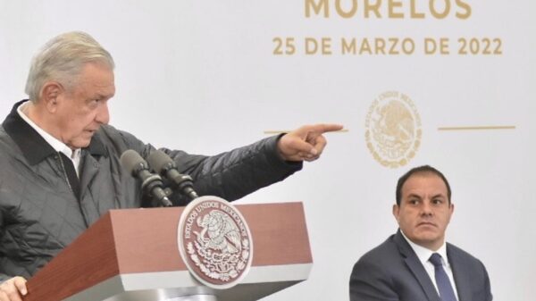 Gobernador Cuauhtémoc Blanco afirmó en "La Mañanera" junto al presidente AMLO que en Morelos no se pacta con quienes pretenden arrebatarle la paz a los ciudadanos 