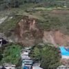 Ladera- Deslizamiento de tierra en Perú deja más de 60 casas sepultadas y al menos siete personas desaparecidas 