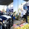 Encabeza Gobernador Cuauhtémoc Blanco entrega de patrullas y kits de Primer Respondiente a la CES Morelos 