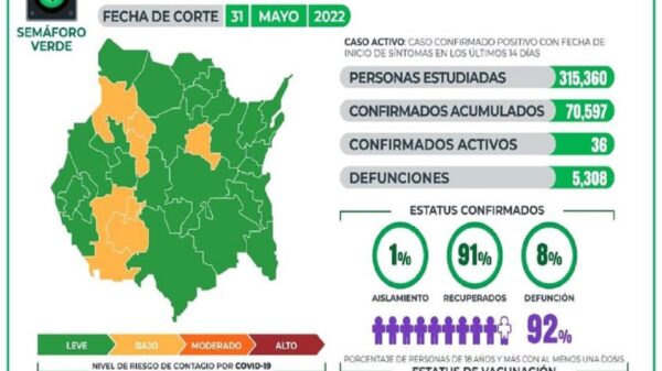 Casos Covid-19 En Morelos Hoy 31 De Mayo: Número De Contagiados, Fallecidos Y Recuperados Por Coronavirus En El Estado