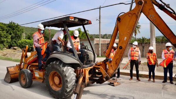 Iniciaron la construcción de la obra de alcantarillado sanitario en el municipio de Zacatepec