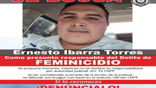 Emiten ficha de búsqueda contra "El Neto" por el feminicidio de Melani Fernanda "N" y su ex pareja en el municipio de Huitzilac