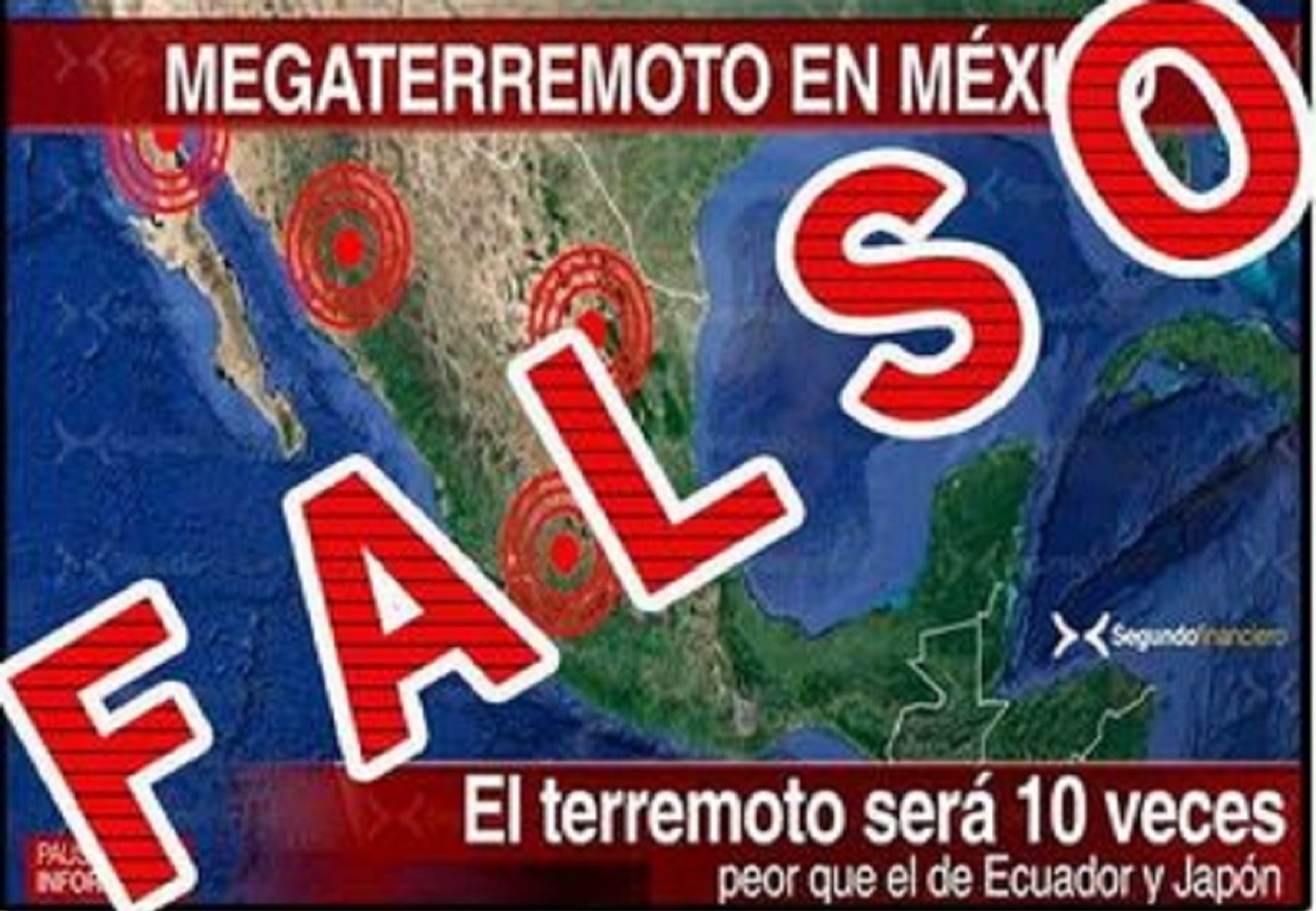 Exhorta la CEPCM a no difundir rumores falsos sobre pronósticos de sismos en México