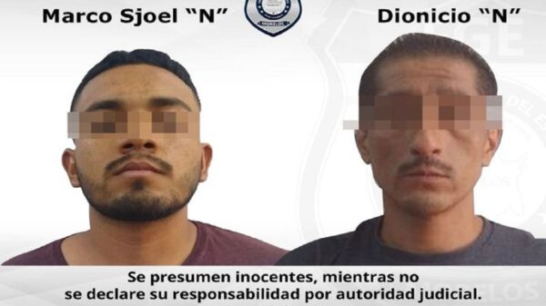 Aprehenden a dos sujetos por homicidio ocurrido en el municipio de Tlaquiltenango. Uno de los detenidos sería miembro de “Los Colombianos”