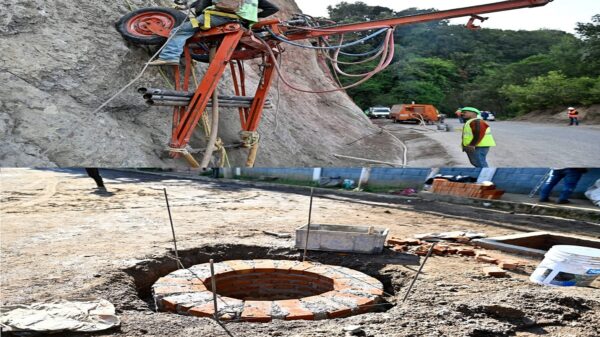 Invierte gobierno de Morelos más de 11 mdp en trabajos de vialidad y drenajes en el municipio de Hueyapan