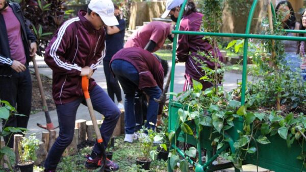 Inauguran jardín de polinizadores en parque Chapultepec de Cuernavaca