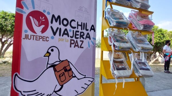 Implementan en Jiutepec el programa "Mochila viajera por la paz"